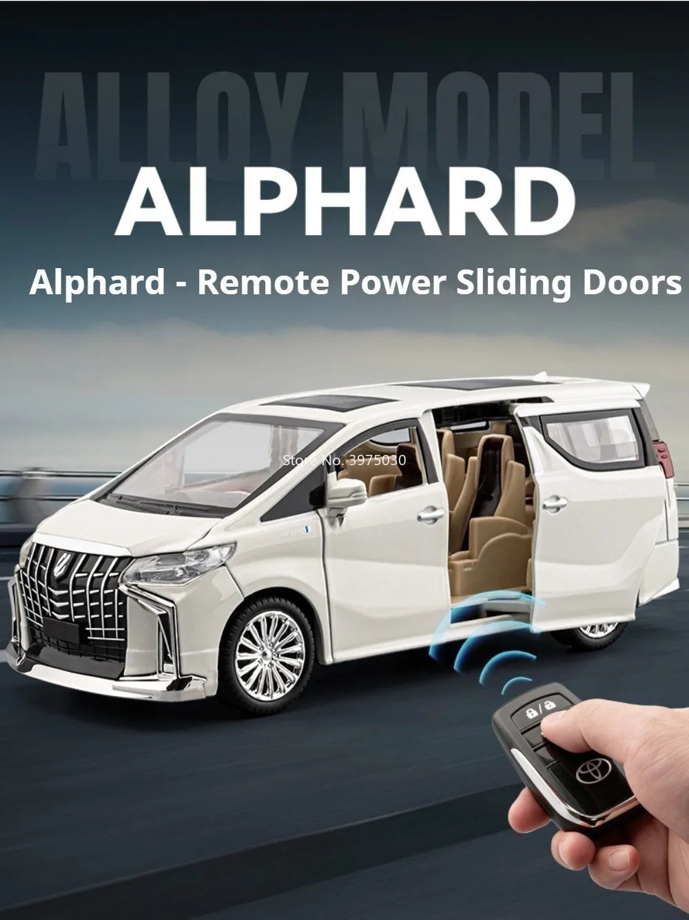 1:24 Lexus LM300H Key Control