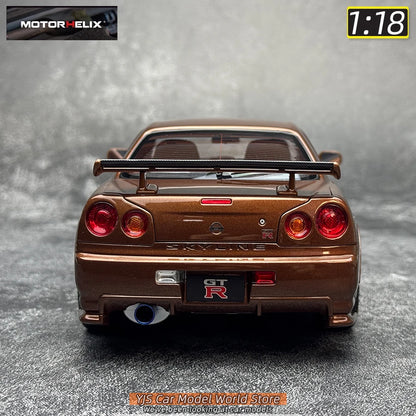 1:18 Nissan R34 EK9 W221 S2000 FD2 FL5