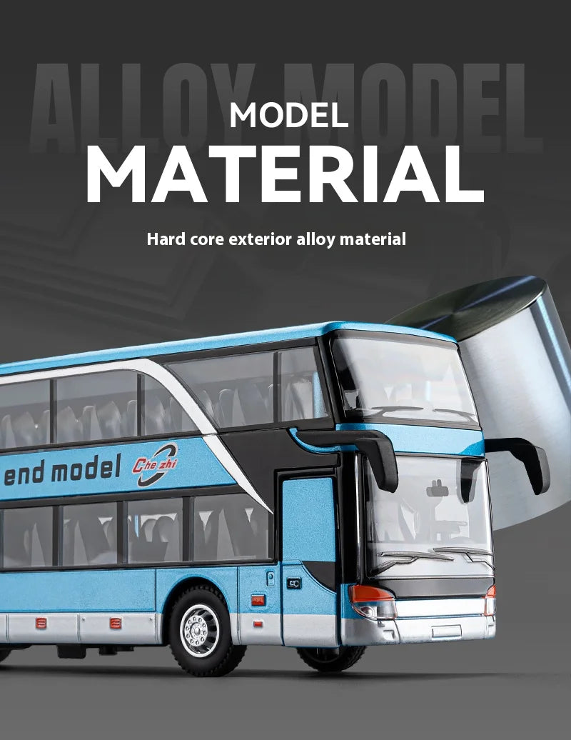 1:30 Business Long-distance Double-decker Bus