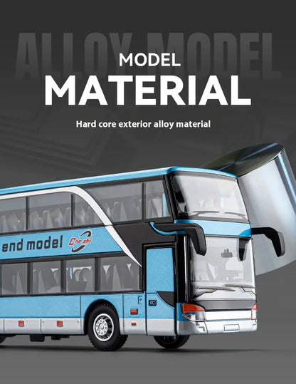 1:30 Business Long-distance Double-decker Bus