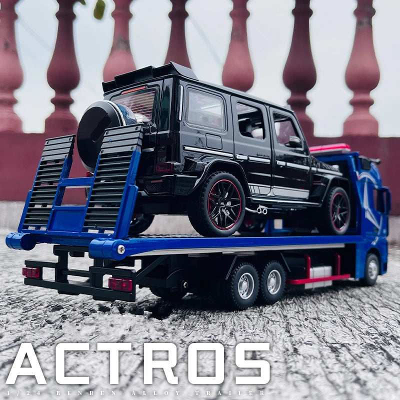 New Alloy Large Size Deck Flatbed Trailer