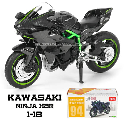 1:18 Kawasaki Ninja H2R  GSX-R1000 YAMAHA YZF-R1