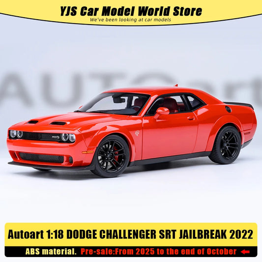 1"18 DODGE CHALLENGER SRT JAILBREAK 2022