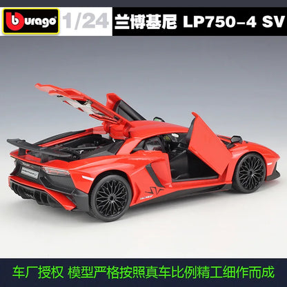 1:24 Lamborghini LP750 LP750-4 SV