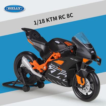 1:18 Ktm Rc 8c Road Racing Heavy Duty