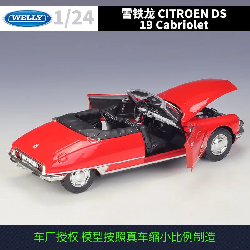 1:24 Citroen Ds 19 Cabriolet Convertible