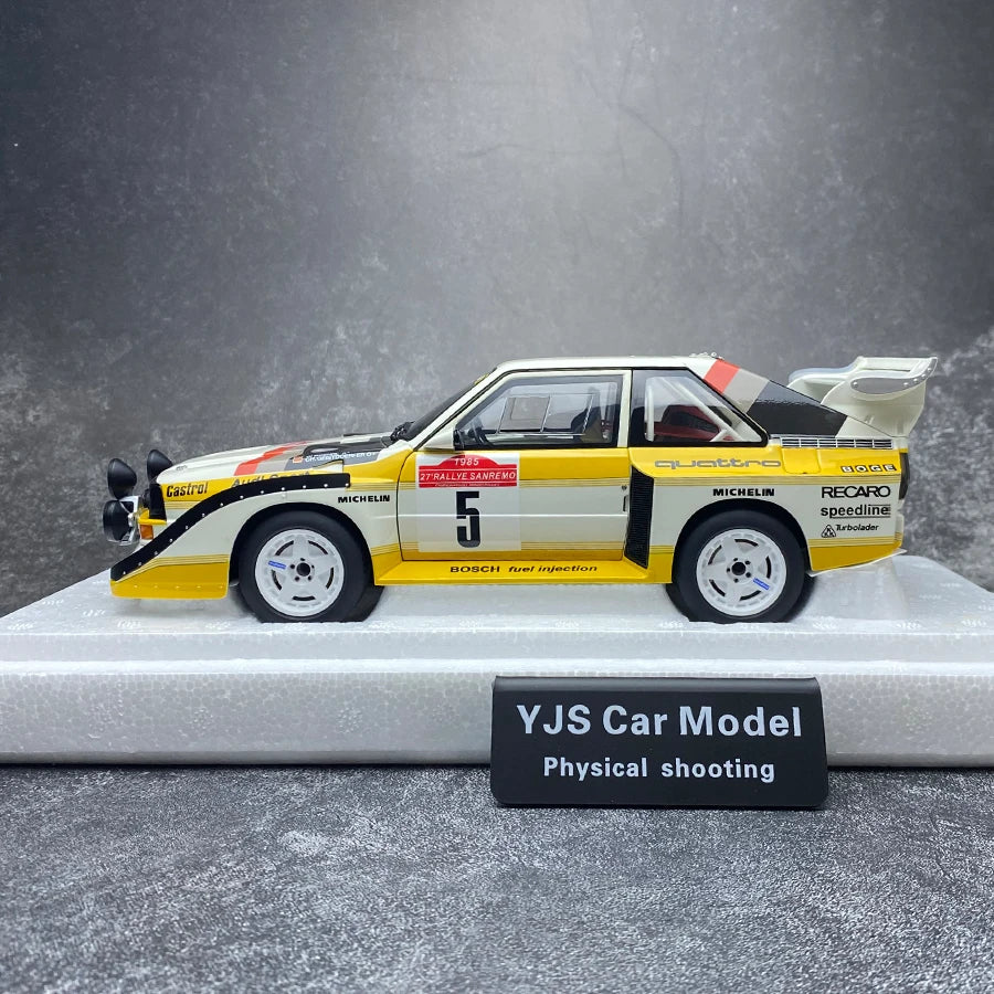 1:18 Audi Sport Quattro S1 Rally San Remo 1985 #5