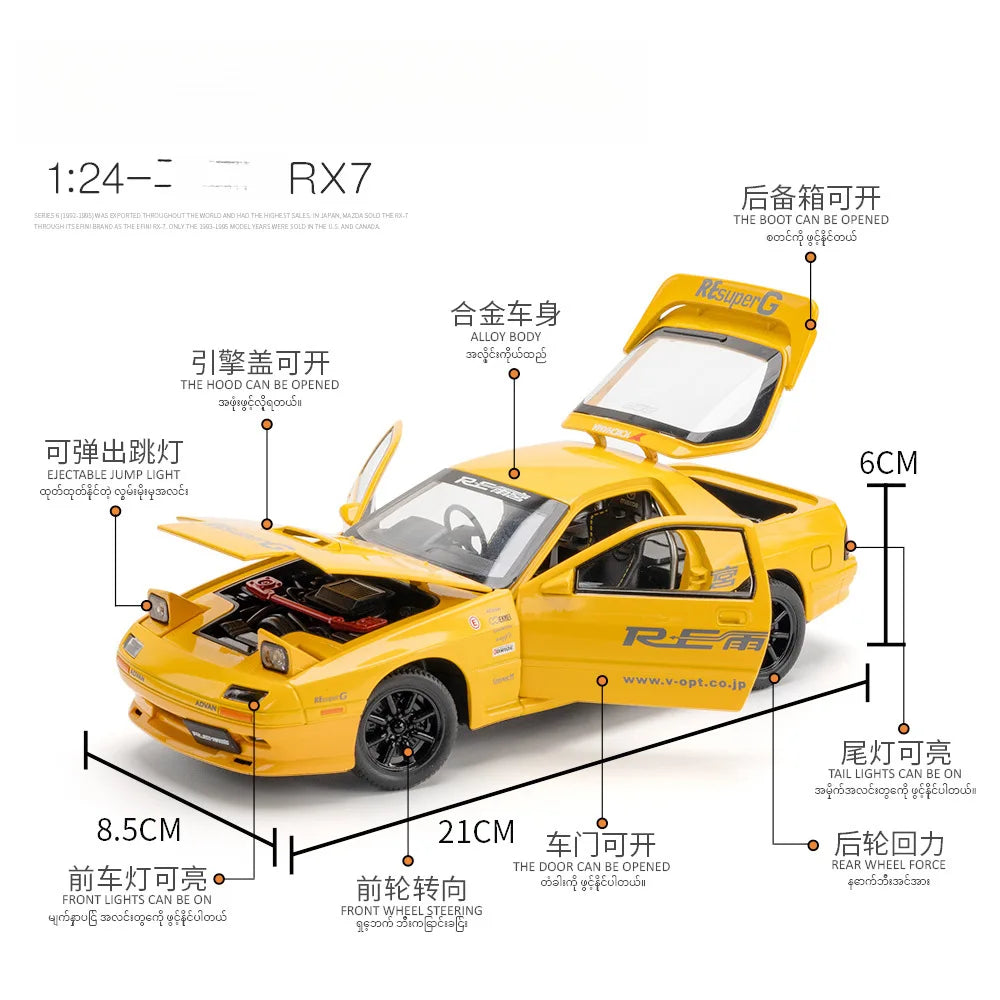 1:24 Mazda RX7