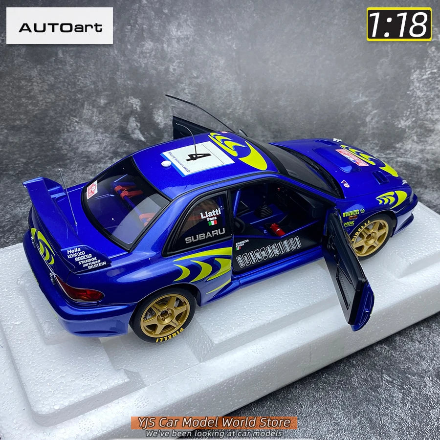 1:18 Subaru WRC Rally Car Wading Edition