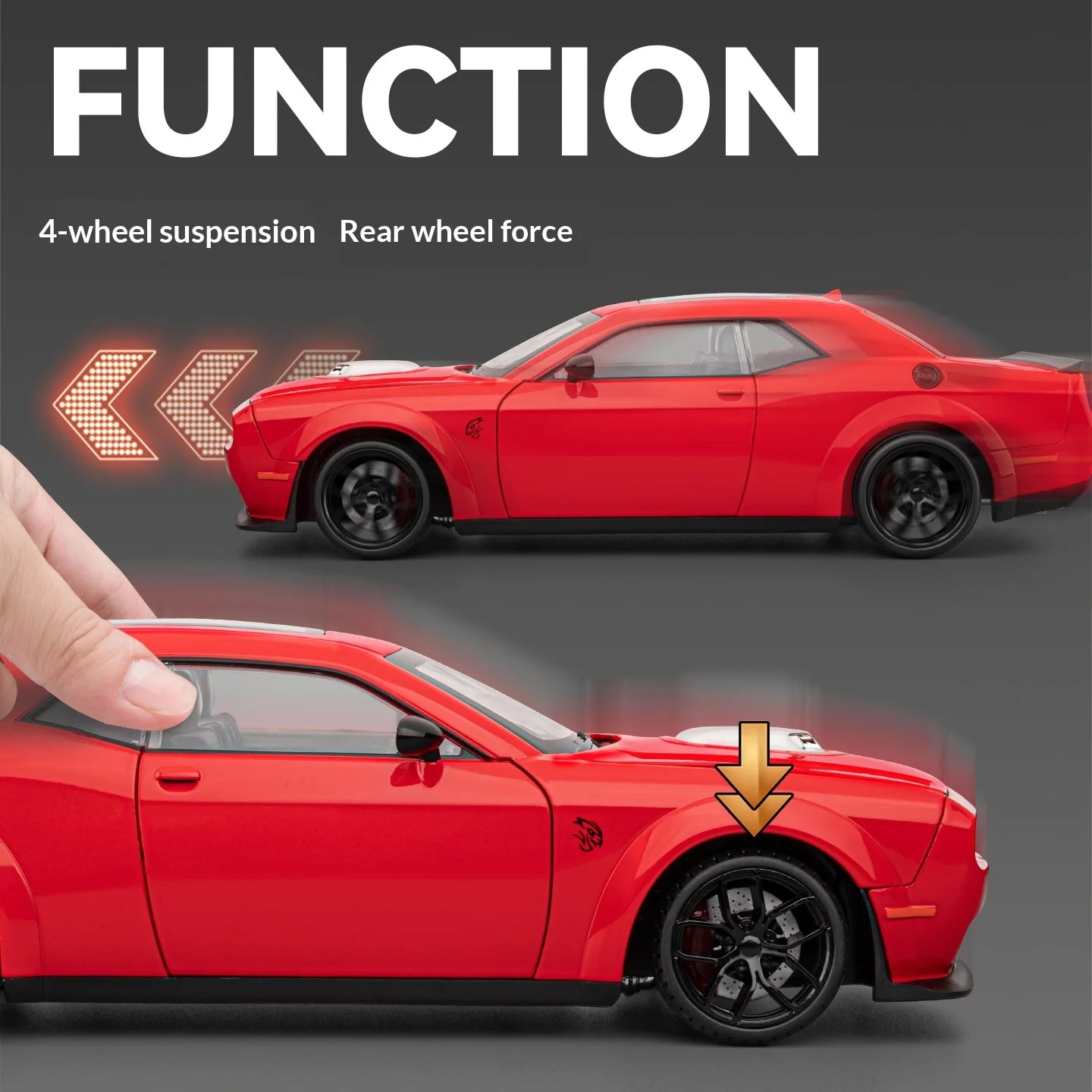 1:18 Dodge Hellcat