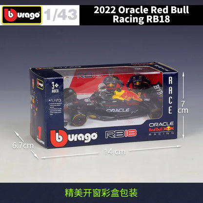 1:43 Red Bull 2022 Rb18 F1 #1 #11