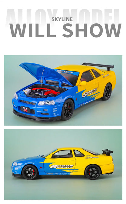 1:18 Nissan Skyline Ares GT-R GTR R34