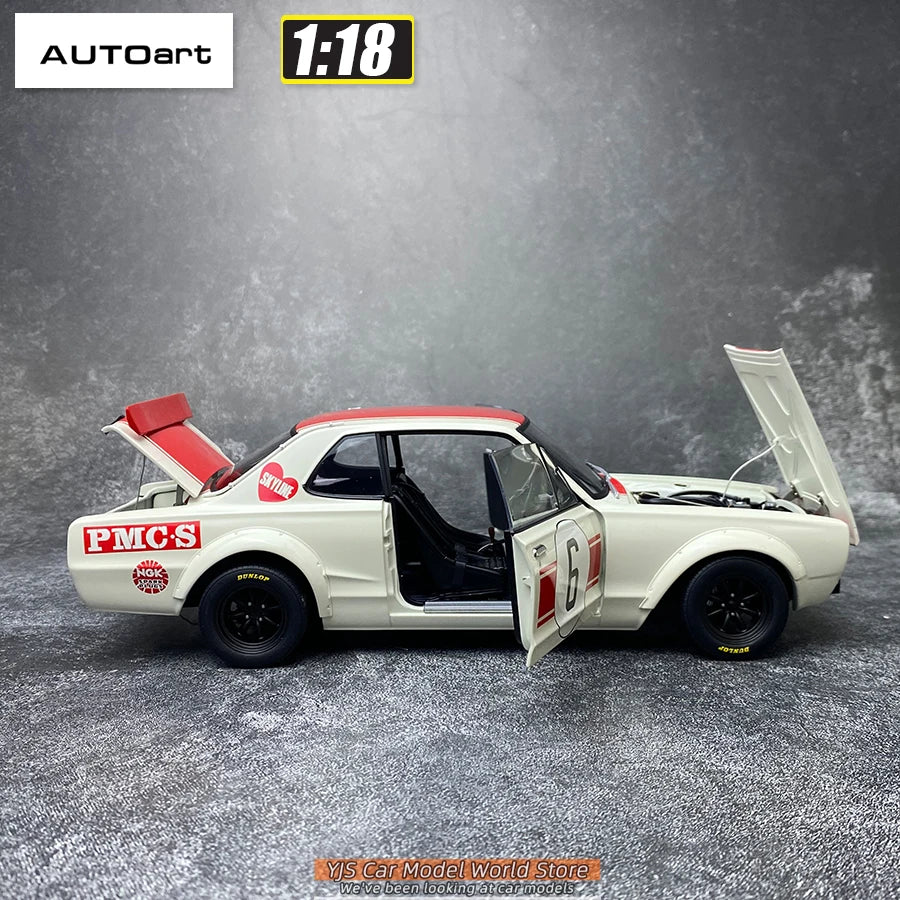 1:18 Nissan skyline GT-R 6#（RACING) 1971