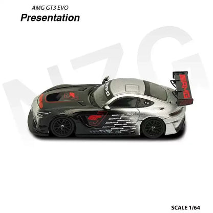 Mercedes-Benz AMG GT3 EVO II à l'échelle 1:64