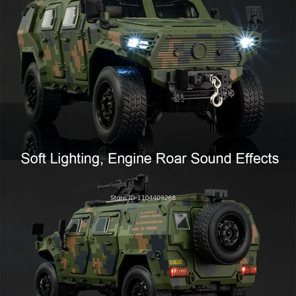 1:20 Bravewarrion Armored explosion proof vehicle
