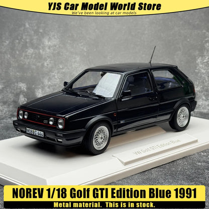 1:18 Volkswagen Golf GTI Edition Blue 1991