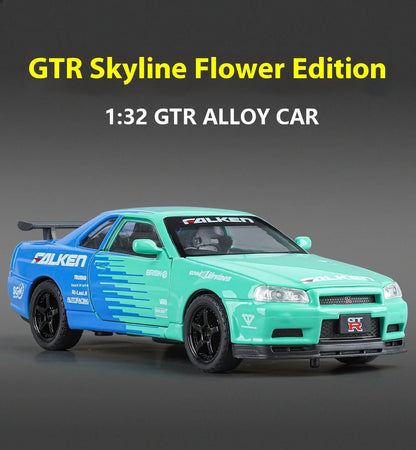 1:32 Nissan GTR Skyline R32 Paint Simulation
