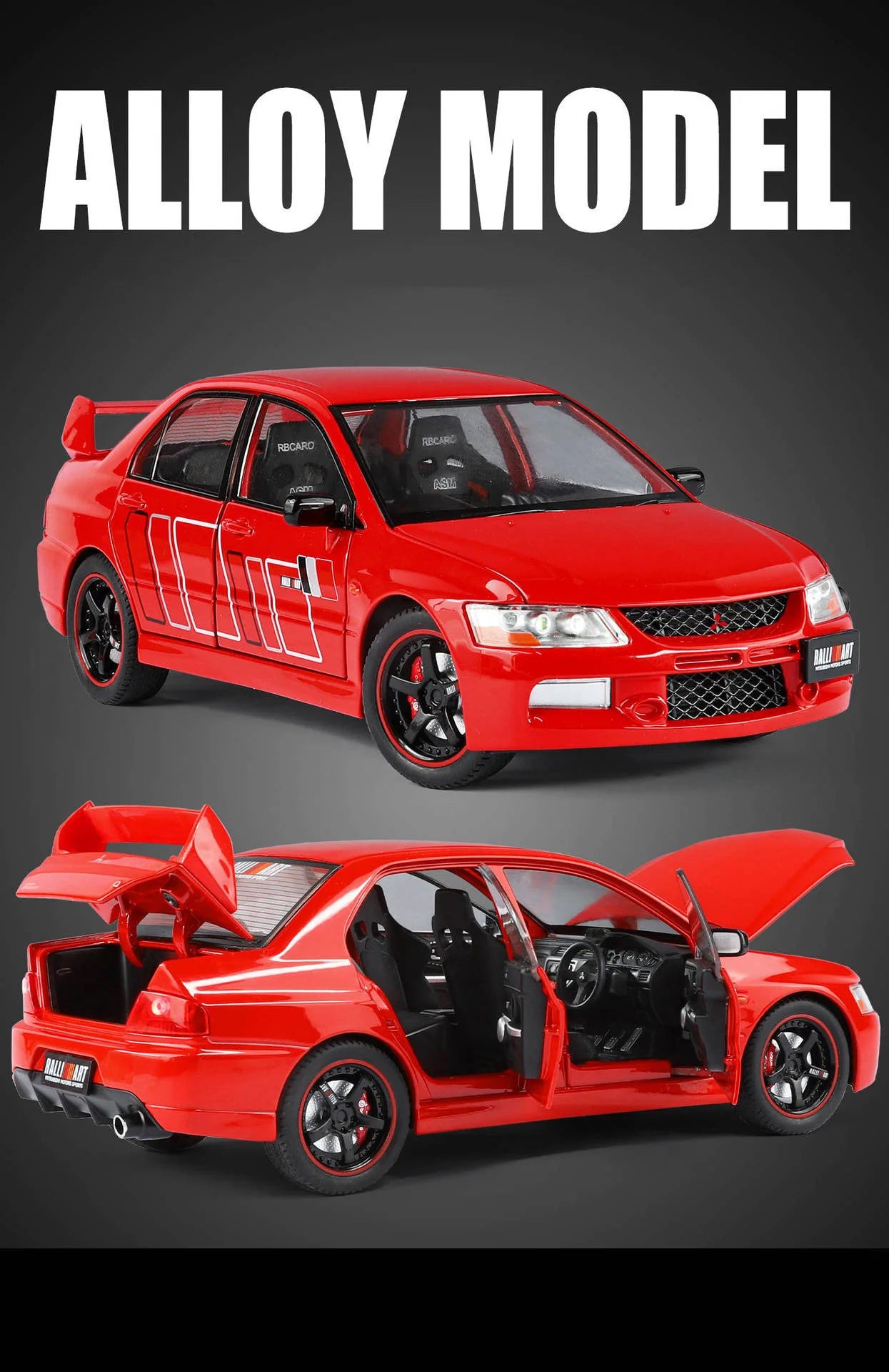 1:24 Mitsubishi Lancer Evolution EV09