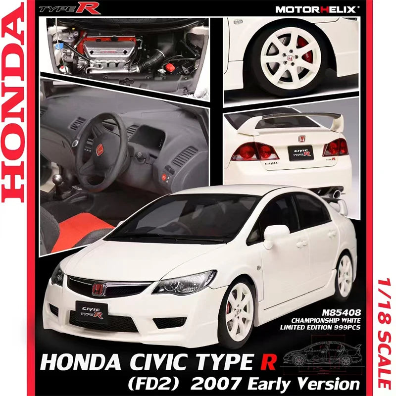 1:18 Honda Civic Type R FD2 2007