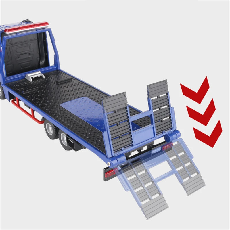 New Alloy Large Size Deck Flatbed Trailer