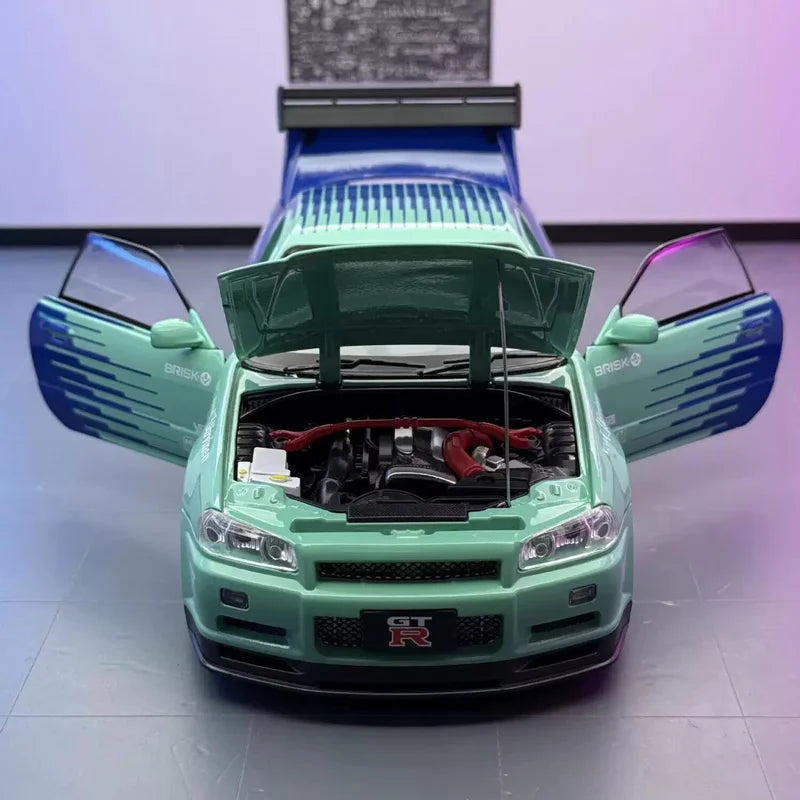 1:18 Nissan Skyline Ares GT-R GTR R34