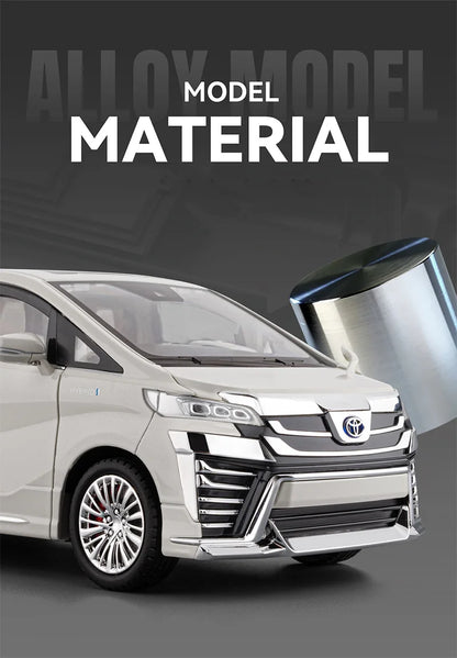 1:18 Toyota Vellfire Hybrid MPV
