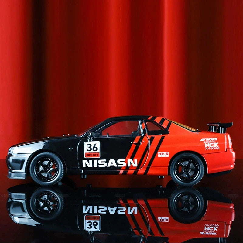 1:32 Nissan GTR Skyline R32 Paint Simulation