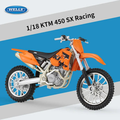 1:18 Ktm 450 Sx Racing Sx-f Ktm 1290 Super Duke R Original