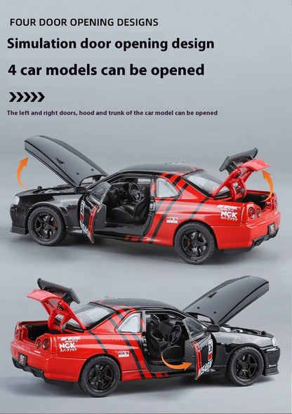 1:32 Nissan GTR Skyline R32 Paint Simulation