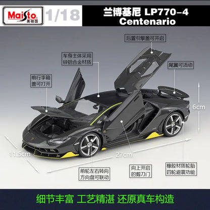 1:18 Lamborghini LP770-4 LP770 CENTENARIO