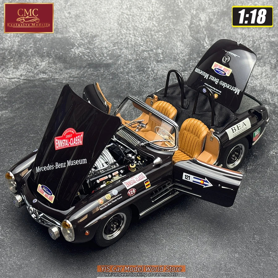 1:18 Mercedes-Benz 300 SL W198  Rallye Roadster brown