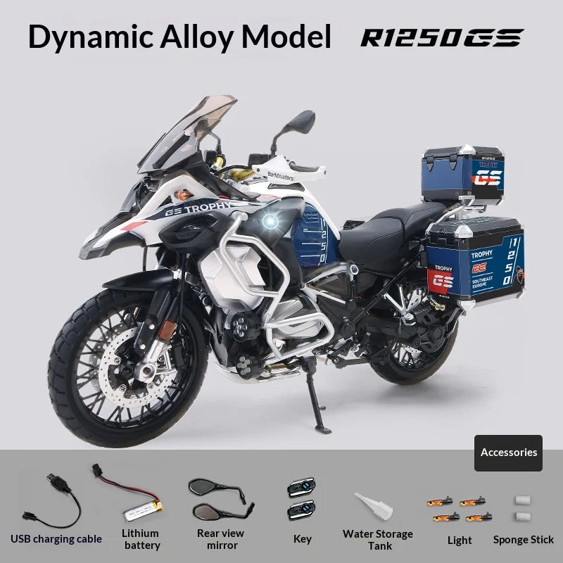 1:7 BMW R1250GS spray motorcycle