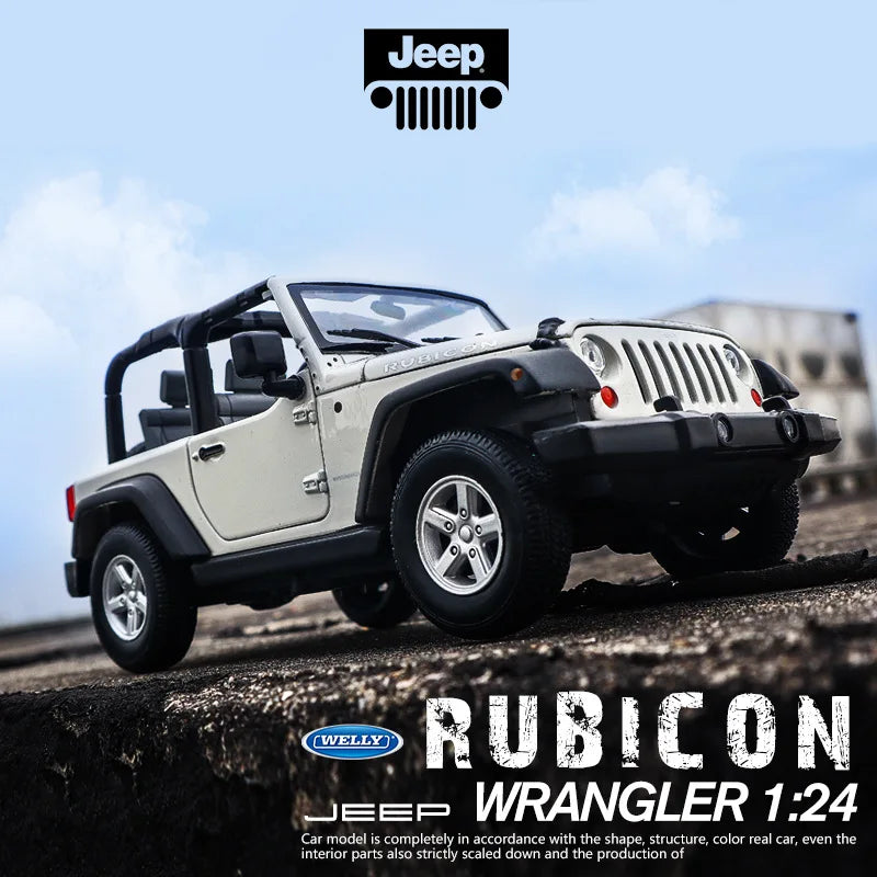 1:24 Jeep Wrangler Rubicon 2007
