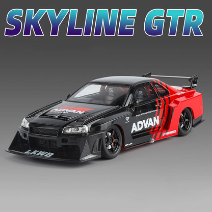 1:24 Skyline Ares Silvia GT-R R34