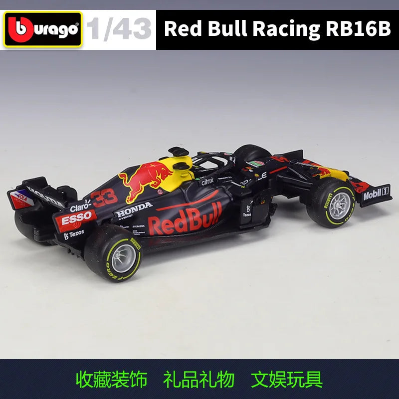 1:43 Red Bull Rb16b F1 Rb16 #11 #33