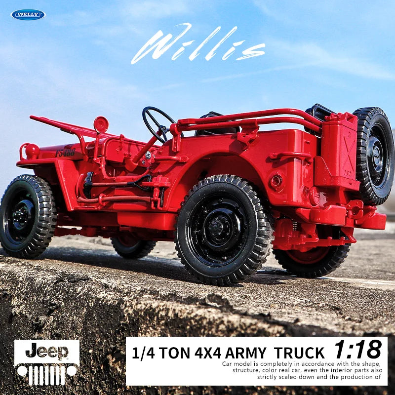 1:18 Willy Jeep