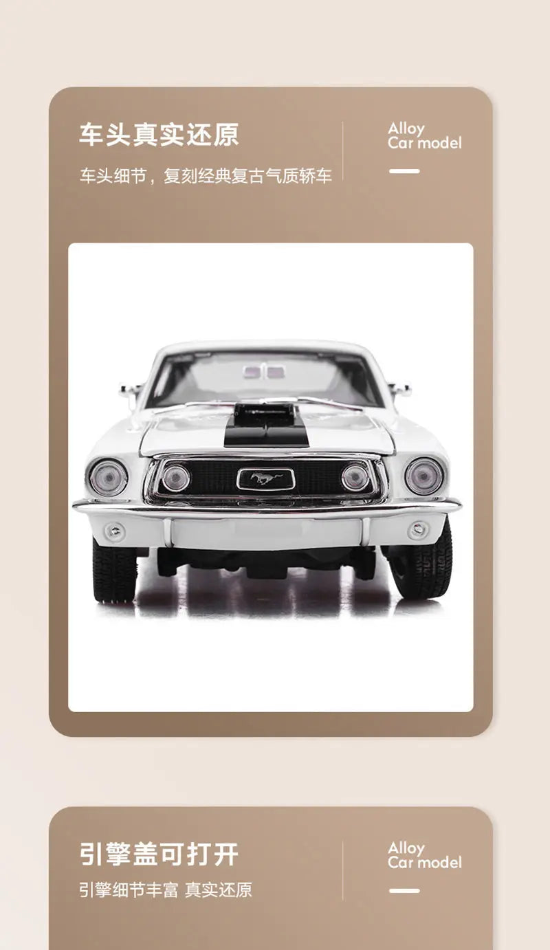 1:18 Ford Mustang GT Cobra Jet 1968