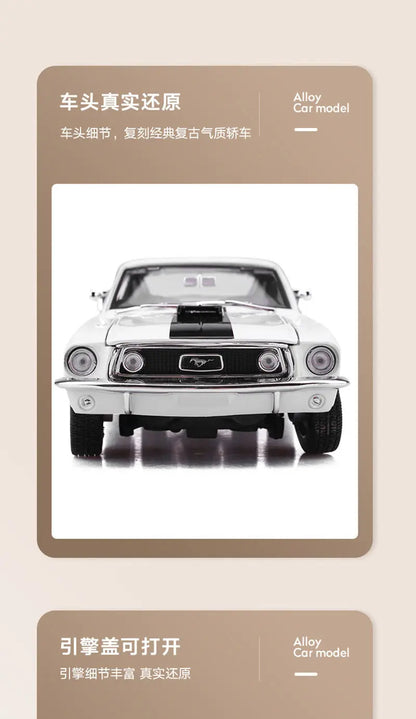 1:18 Ford Mustang GT Cobra Jet 1968
