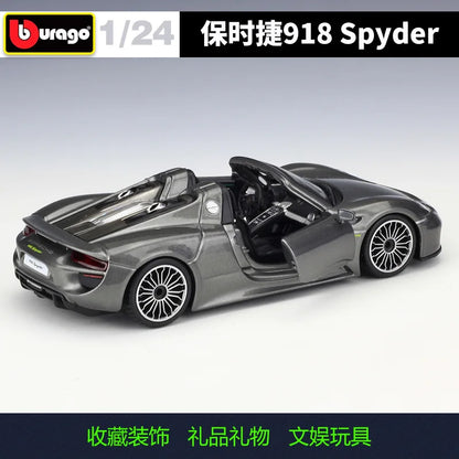 1:24 Porsche 918 Convertible Imitation