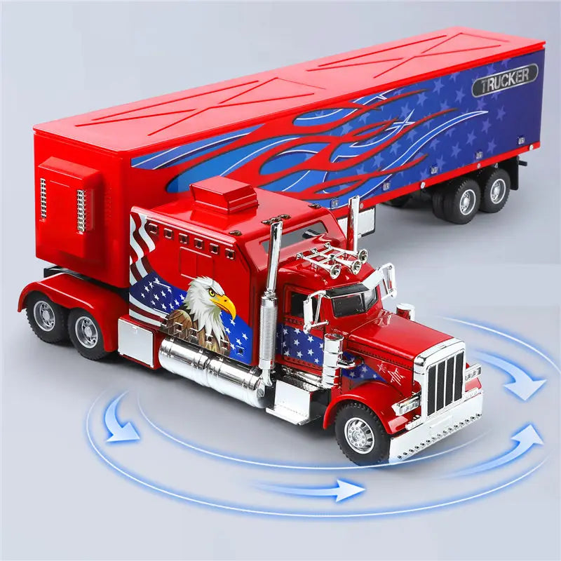 1:24 Heavy Semi Trailer Truck Head