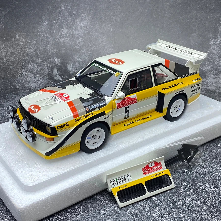 1:18 Audi Sport Quattro S1 Rally San Remo 1985 #5