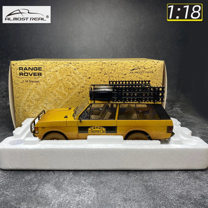 1:18 Land Rover Range Rover "CAMEL TROPHY" SUMATRA 1981 DIRTY VERSION