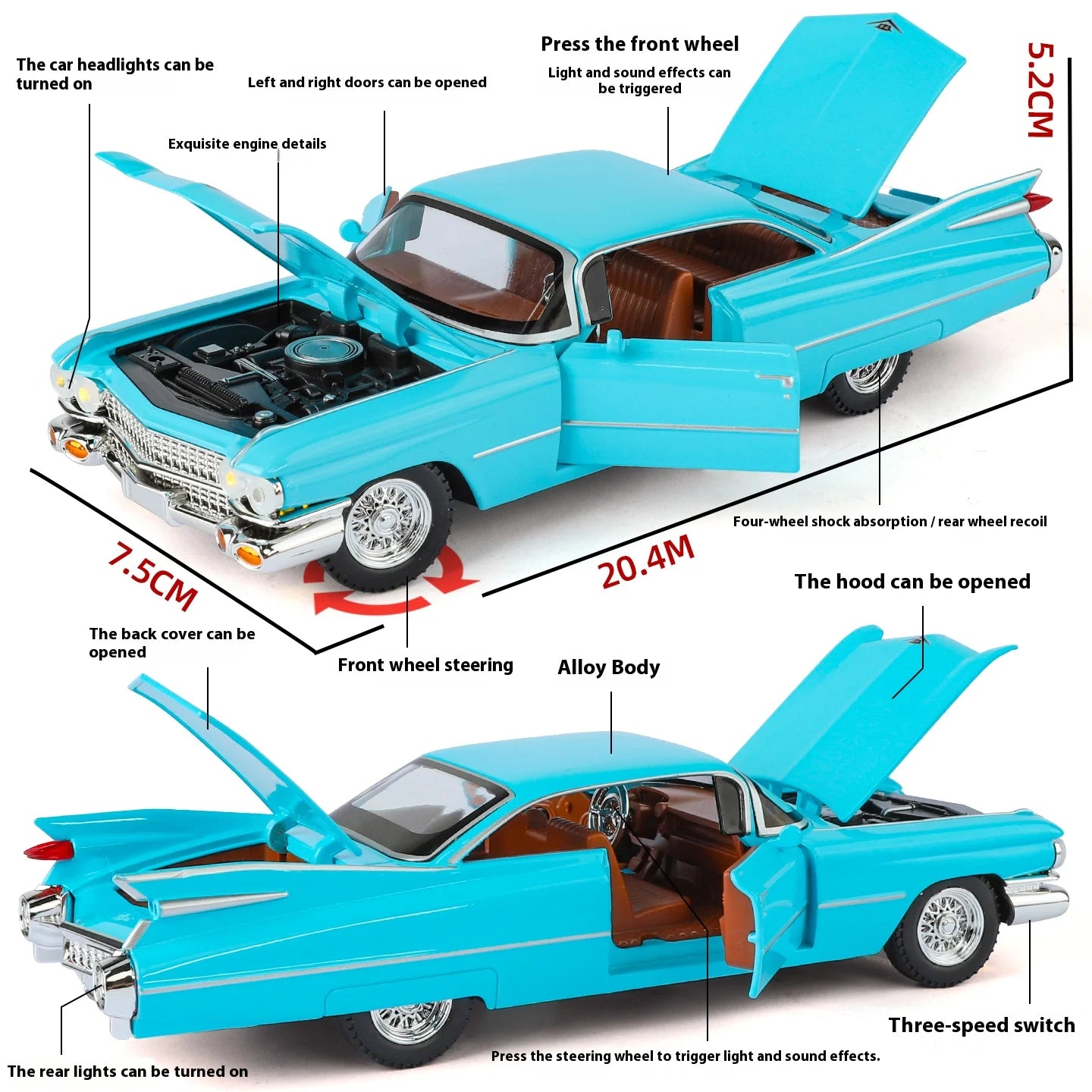 1:24 Cadillac Eldorado 1959