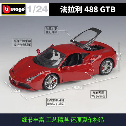 1:24 Ferrari 488 GTB