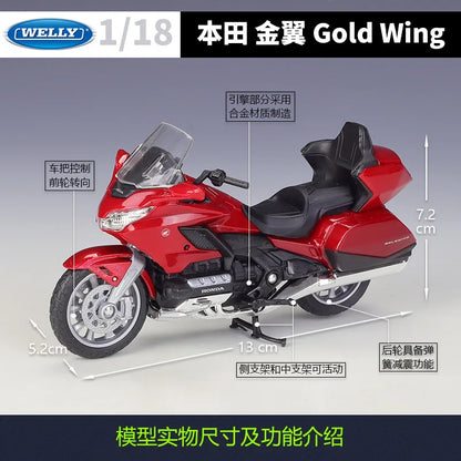 1:18 Honda Gold Wing 2020