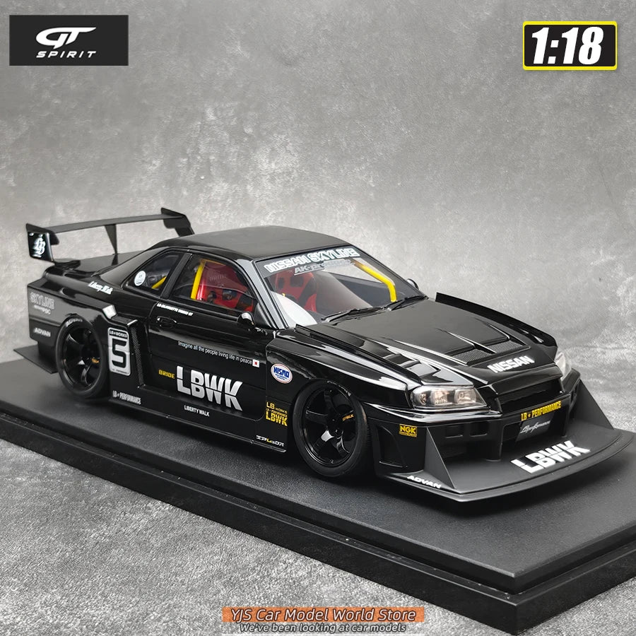 1:18 NISSAN Skyline GTR R34 Résine