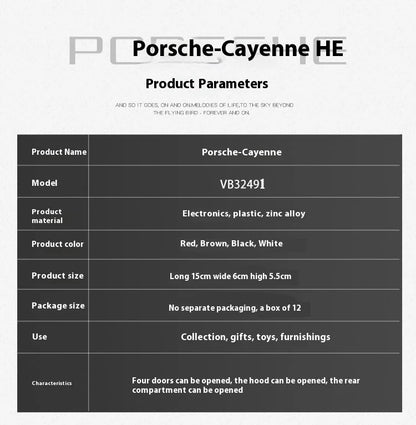 1:32 Porsche Cayenne Turbo