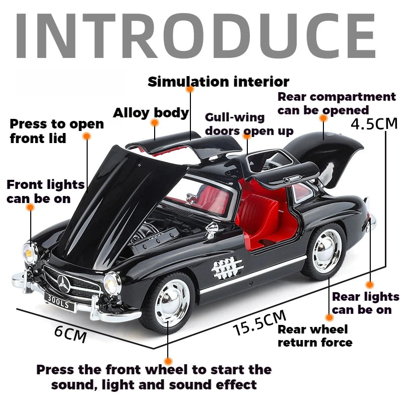1:32 Mercedes Benz 300SL Classic