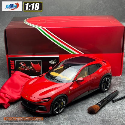 1:18  Purosangue  Rosso Corsa Panoramic Roof