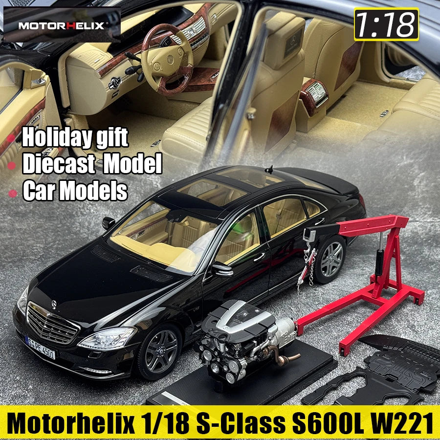 1:18 Mercedes-Benz S-Class S600L W221